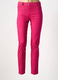 Jegging țesătură poplin mărime normală roz EAST DRIVE femme