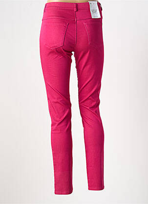 Jegging țesătură poplin mărime normală roz EAST DRIVE femeie