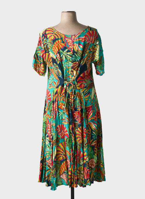 Rochie midi verde ORIENTIQUE NATURALLY femeie