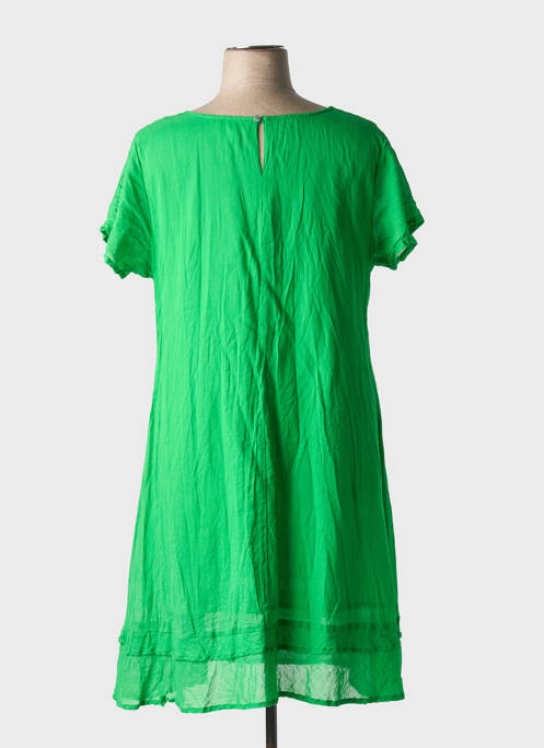 Rochie scurtă verde ORIENTIQUE NATURALLY femeie