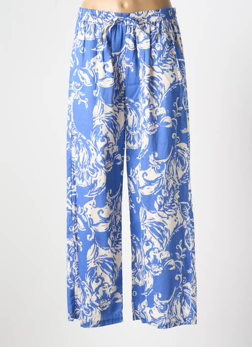 Pantalon larg albastru GOA femeie