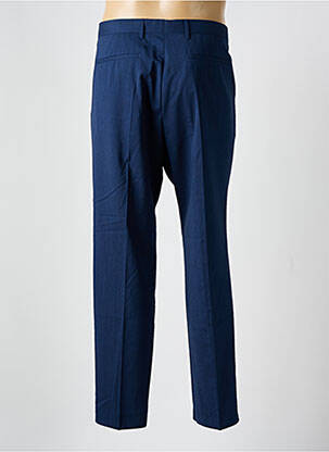 Pantalon drept închidere cu fermoar sub clapetă cu cârlig albastru TOMMY HILFIGER bărbat