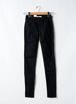 Blugi cu croială slim buzunare negru LEVI'S femeie