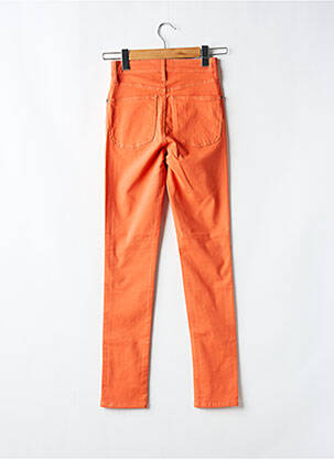 Pantalon slim buzunare portocalie COMPTOIR DES COTONNIERS femeie