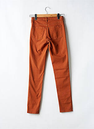 Pantalon slim buzunare maro COMPTOIR DES COTONNIERS femeie