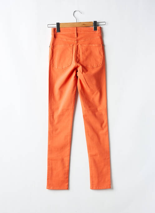 Pantalon slim portocaliu COMPTOIR DES COTONNIERS femeie