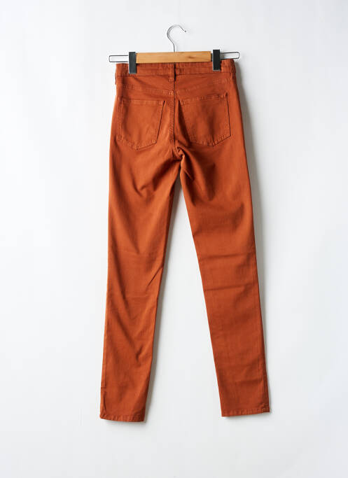 Pantalon slim maro COMPTOIR DES COTONNIERS femeie