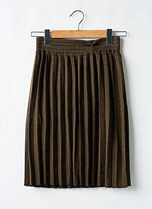 Fustă midi auriu CLAUDIUS femeie