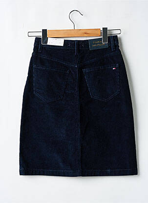 Fustă midi croială dreaptă albastru TOMMY HILFIGER femeie