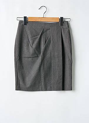 Fustă scurtă gri IKKS femeie