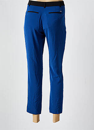 Pantalon 7/8 închidere cu fermoar sub clapetă cu cârlig albastru TOMMY HILFIGER femeie