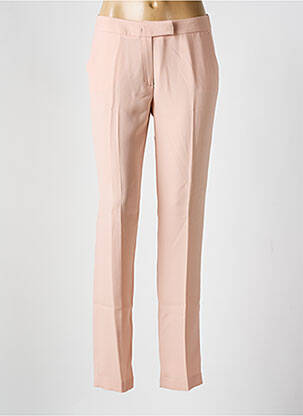 Pantalon slim buzunare roz DEVERNOIS femeie