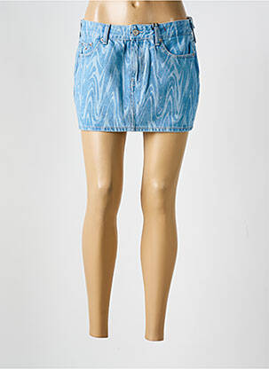 Fustă scurtă albastru TOMMY HILFIGER femeie