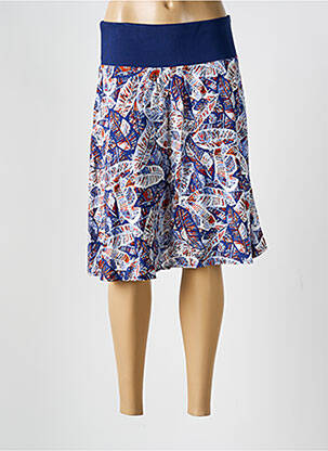 Fustă midi albastru DAMART femeie