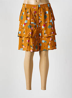 Fustă scurtă portocaliu I.CODE (By IKKS) femeie