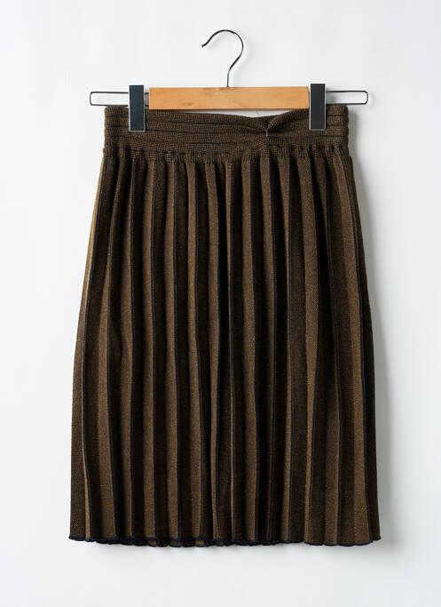 Fustă midi auriu CLAUDIUS femeie