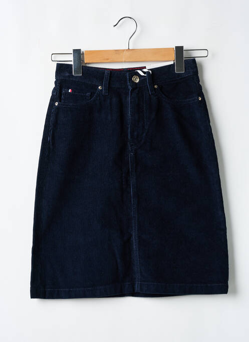 Fustă midi albastru TOMMY HILFIGER femeie