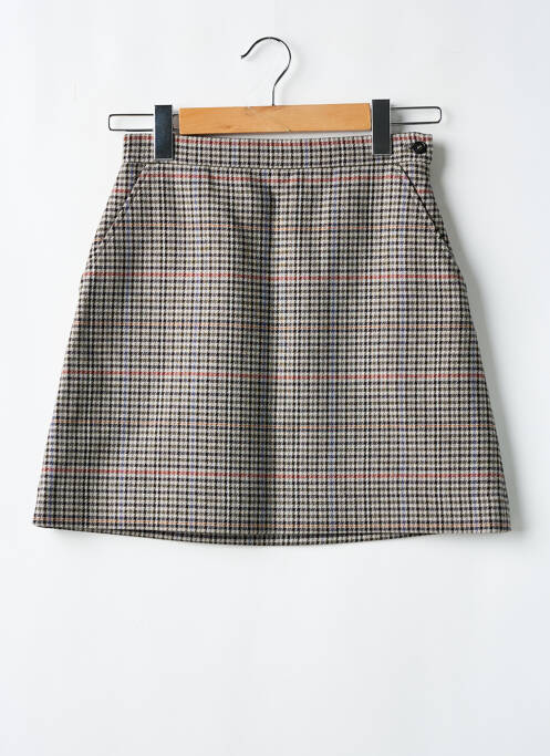 Fustă scurtă gri COMPTOIR DES COTONNIERS femeie