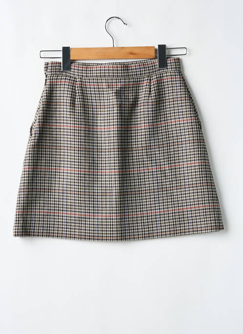 Fustă scurtă gri COMPTOIR DES COTONNIERS femeie