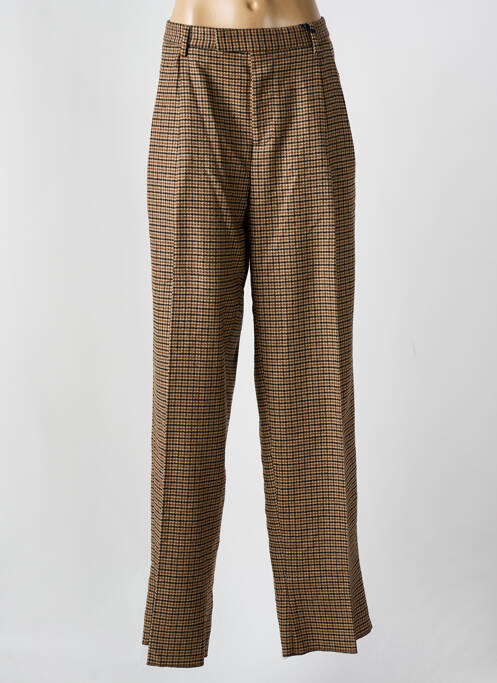 Pantalon drept bej TOMMY HILFIGER femeie