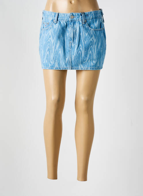 Fustă scurtă albastru TOMMY HILFIGER femeie