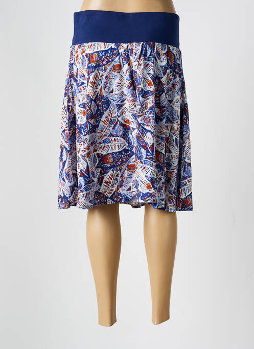 Fustă midi albastru DAMART femeie