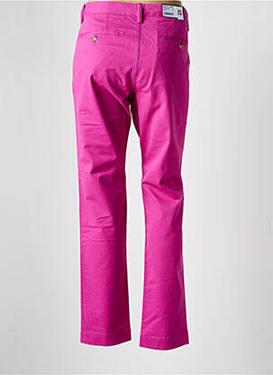 Pantalon chino țesătură poplin mărime normală roz RALPH LAUREN bărbat