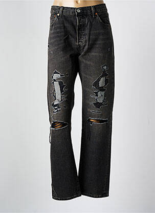 Blugi cu croială dreaptă negru LEVIS femeie