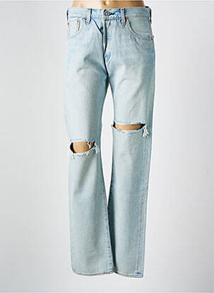 Blugi cu croială dreaptă albastru LEVIS femeie