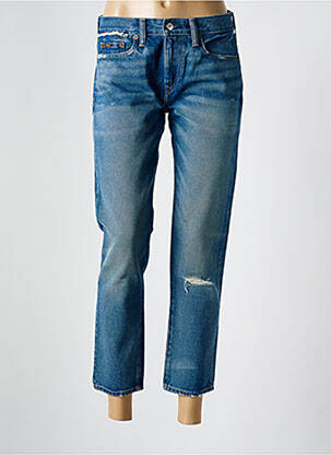 Blugi cu croială slim albastru RALPH LAUREN femeie