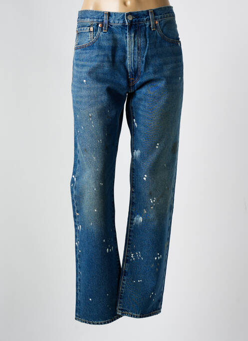 Blugi cu croială dreaptă albastru LEVIS femeie