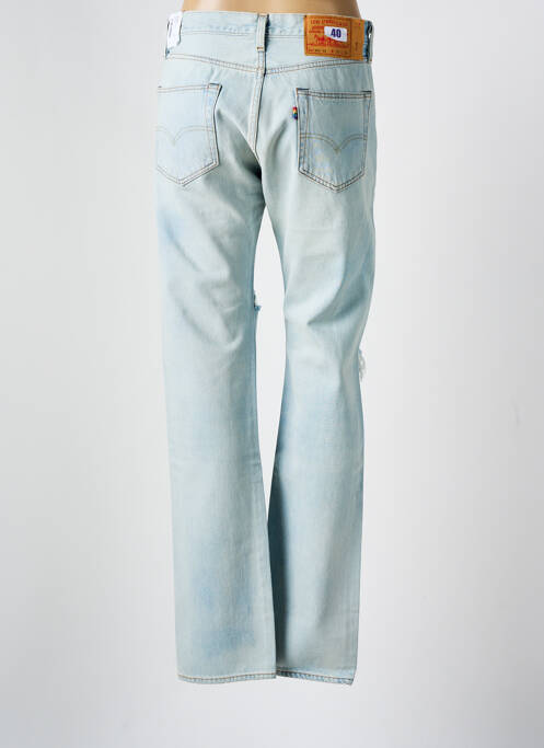 Blugi cu croială dreaptă albastru LEVIS femeie