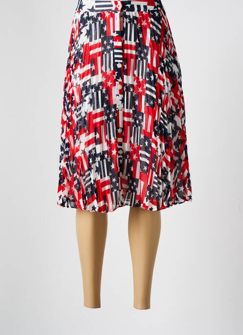 Fustă midi roșu TOMMY HILFIGER femeie