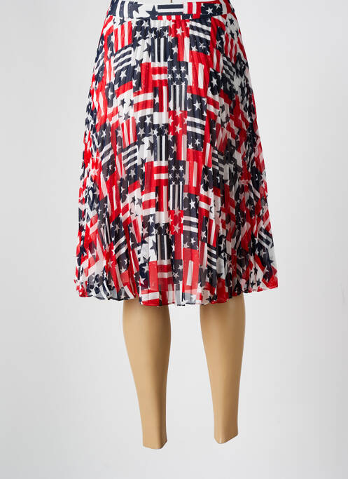 Fustă midi roșu TOMMY HILFIGER femeie