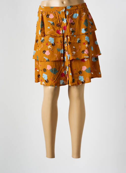 Fustă scurtă galben I.CODE (By IKKS) femeie