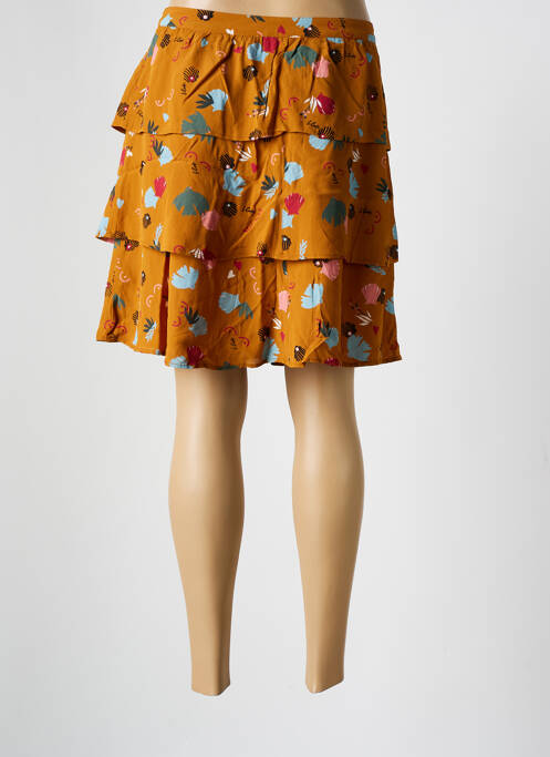 Fustă scurtă galben I.CODE (By IKKS) femeie