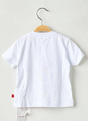 Tricou elasticitate mâneci scurte alb CND băiat