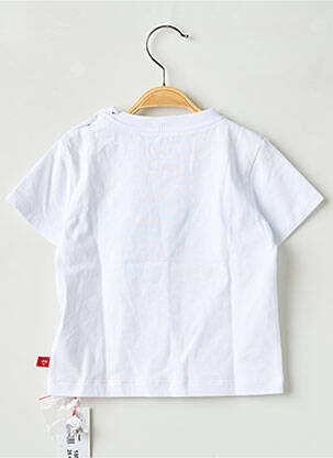 Tricou elasticitate mâneci scurte alb CND băiat