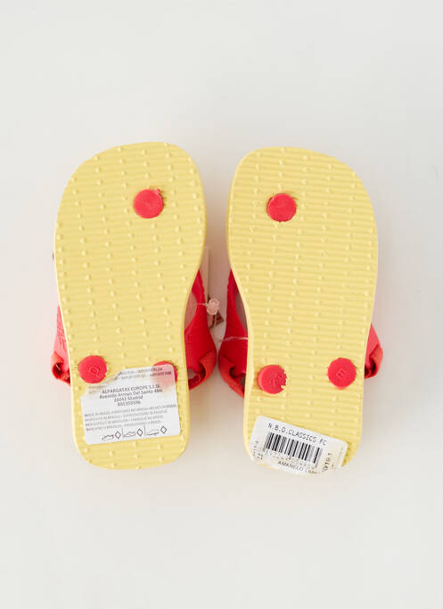 Șlapi roșu HAVAIANAS băiat