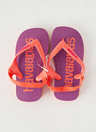 Șlapi vârf deschis vârf deschis portocaliu HAVAIANAS fille