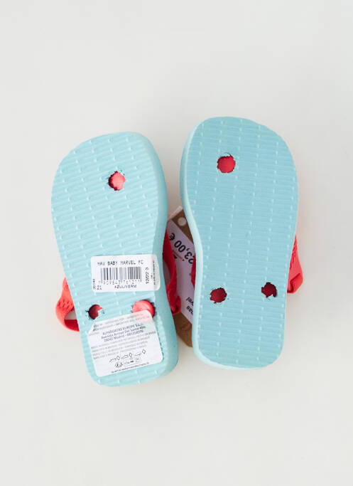 Șlapi roșu HAVAIANAS băiat