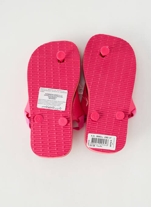 Șlapi roz HAVAIANAS fată