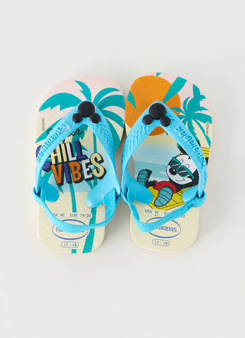 Șlapi albastru HAVAIANAS băiat