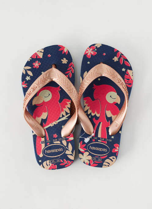 Șlapi auriu HAVAIANAS fată