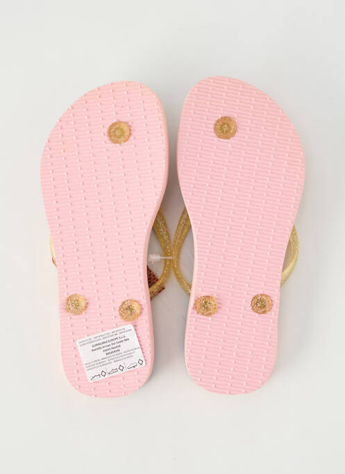 Șlapi auriu HAVAIANAS fată