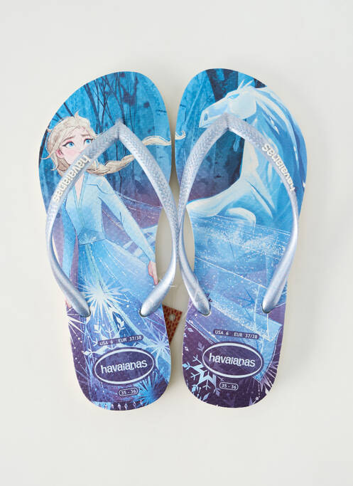 Șlapi albastru HAVAIANAS fată