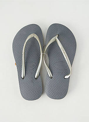 Șlapi argintiu HAVAIANAS fată