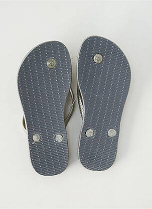 Șlapi vârf deschis vârf deschis argintiu HAVAIANAS fată