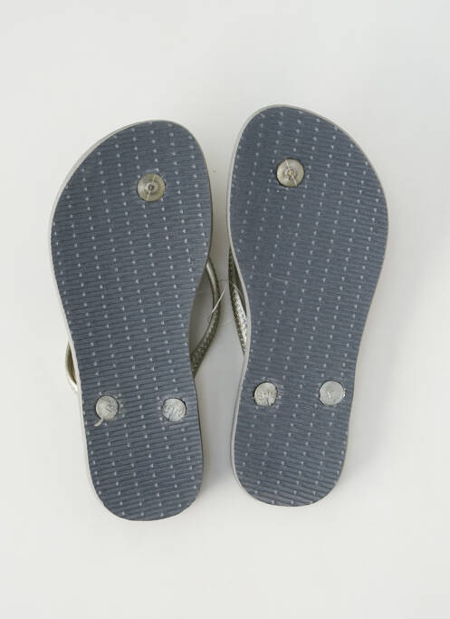 Șlapi argintiu HAVAIANAS fată