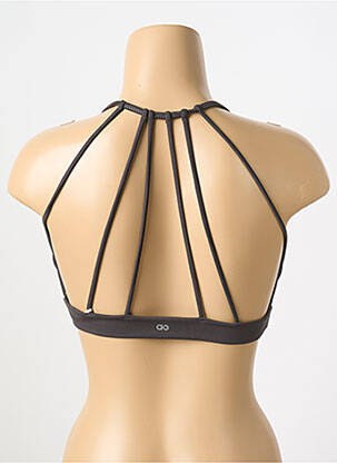 Sutien de costum de baie elasticitate top sutien modelat gri ALTO GIRO femeie